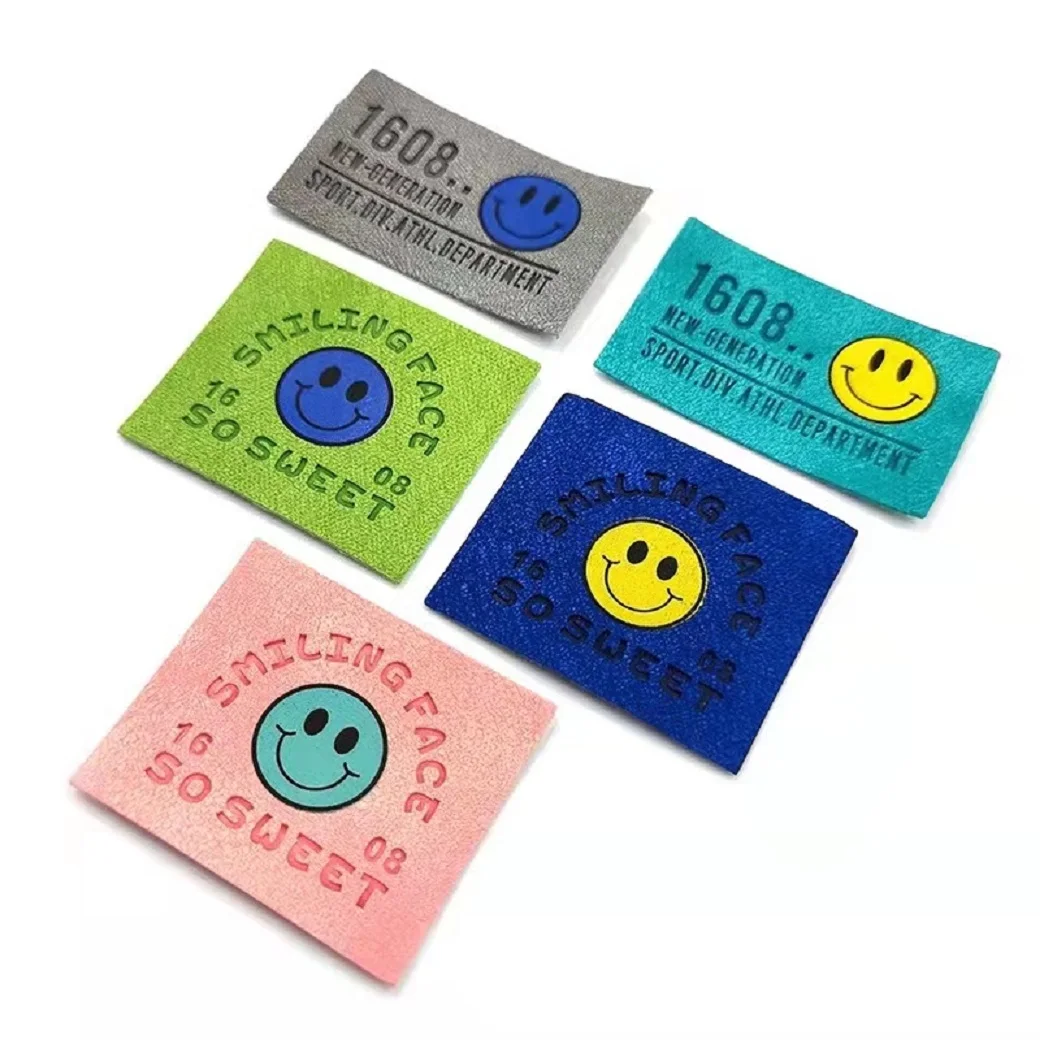 

5Pcs/Lots Mixed Soft Cloth Labels Various Letter Embroidery Hand Made Collar For Diy Knitted Printed Cotton Woven Sew Patches