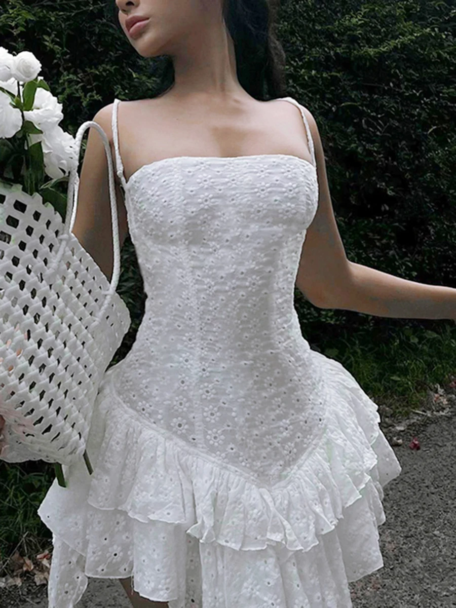 

Women Off Shoulder Mini Tube Dress Sleeveless Low Cut Strapless Short Dress Pleated A Line Flare Y2k Dress Bb White Corset