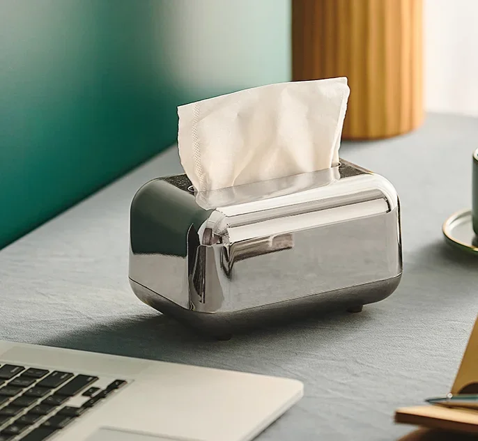 

Золотой пластиковый держатель для салфеток