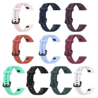 soft silicone watch band strap adjustable bracelet replacement wristband smart watch for huawei 4huawei honor 5i accessories