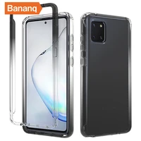 bananq clear case for samsung note 9 10 20 ultra lite plus phone cover for galaxy a73 a71 a51 a53 a33 a13 4g 5g a31 21s a03s a03