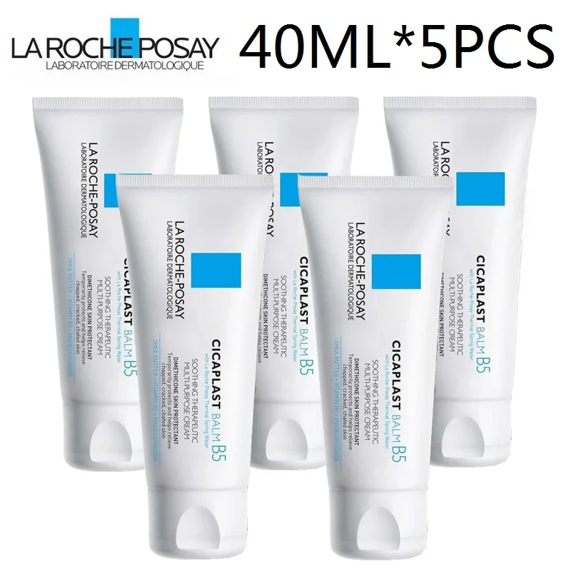 

5pcs La Roche Posay Cicaplast Baume B5 Cream 40ml Skin Repair & Soothing Moisturiser Panthenol For Irritated Dry Skin REPARATEUR