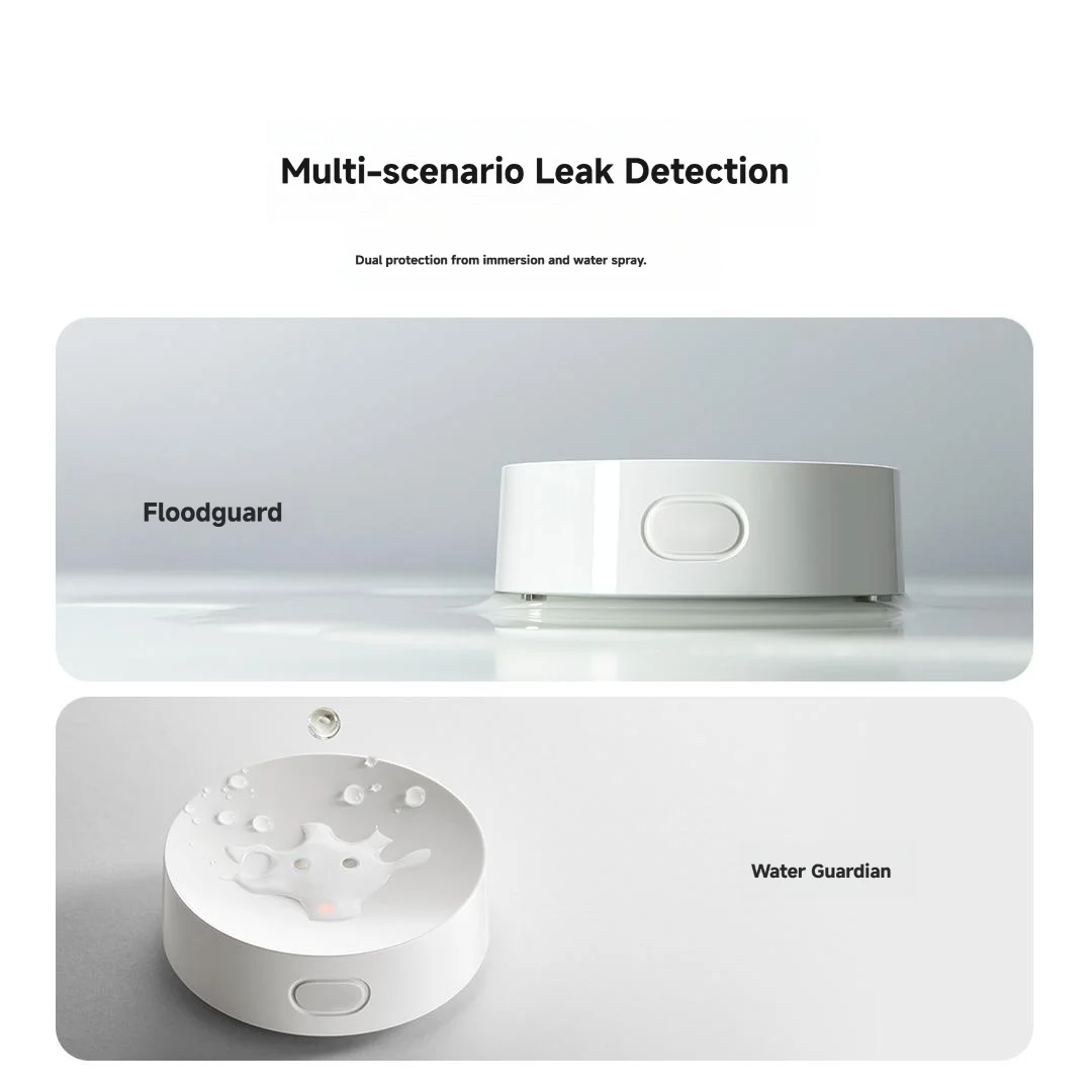 Фото Датчик утечки воды Xiaomi Mi Smart Water Sensor 2 для дома, удаленная сигнализация, датчик затопления, работает с умным динамиком Xiaoai №2