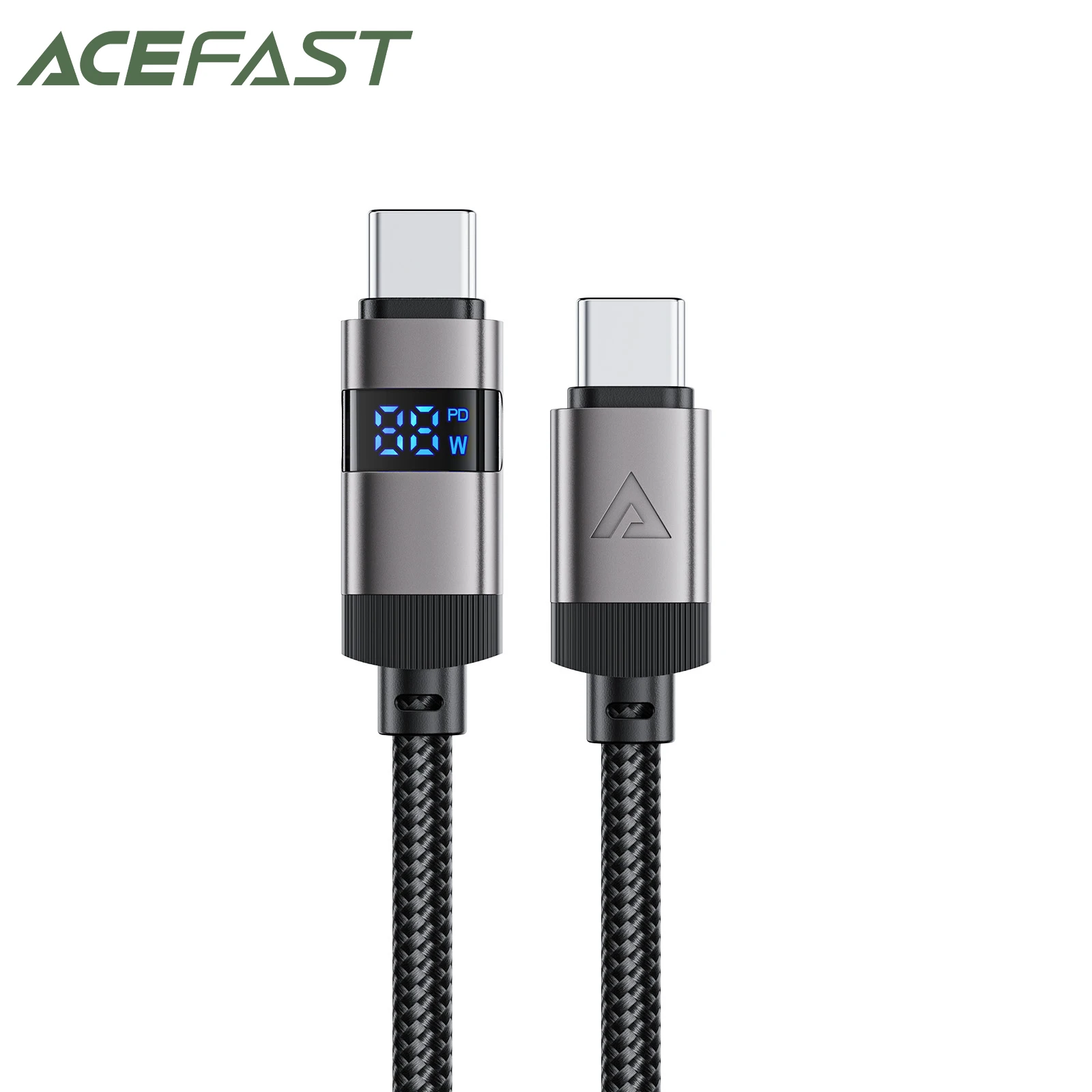 ACEFAST Прочный USB C to 3A Кабель для быстрой зарядки телефона Samsung S23 S24 60 Вт