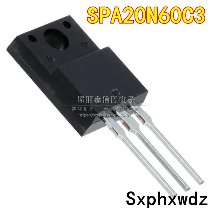 

10PCS SPA20N60C3 20N60C3 TO-220F 20A600V new original Power MOSFET transistor