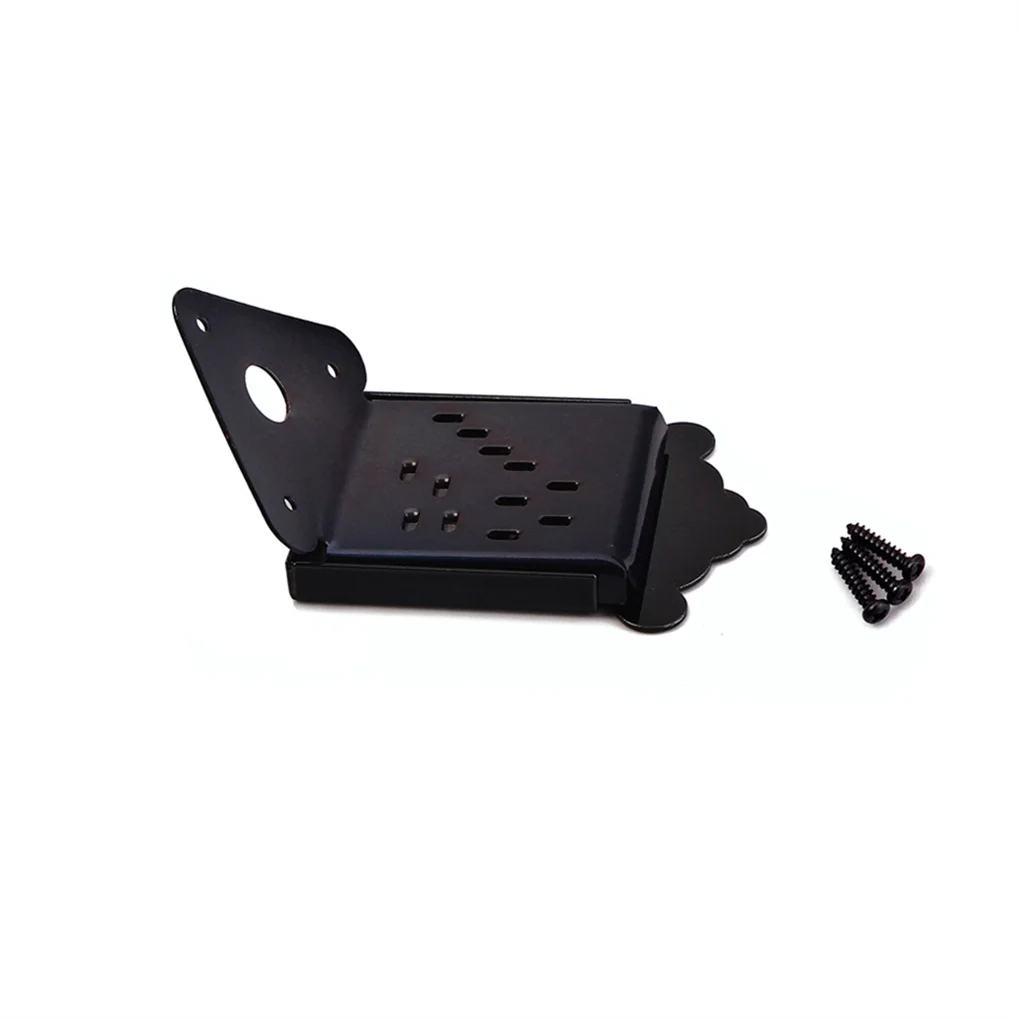 

Mandolin Tailpiece Removable with Cover Decoration Guitar Tail Piece Repairing Professional Replacement Part Accessories