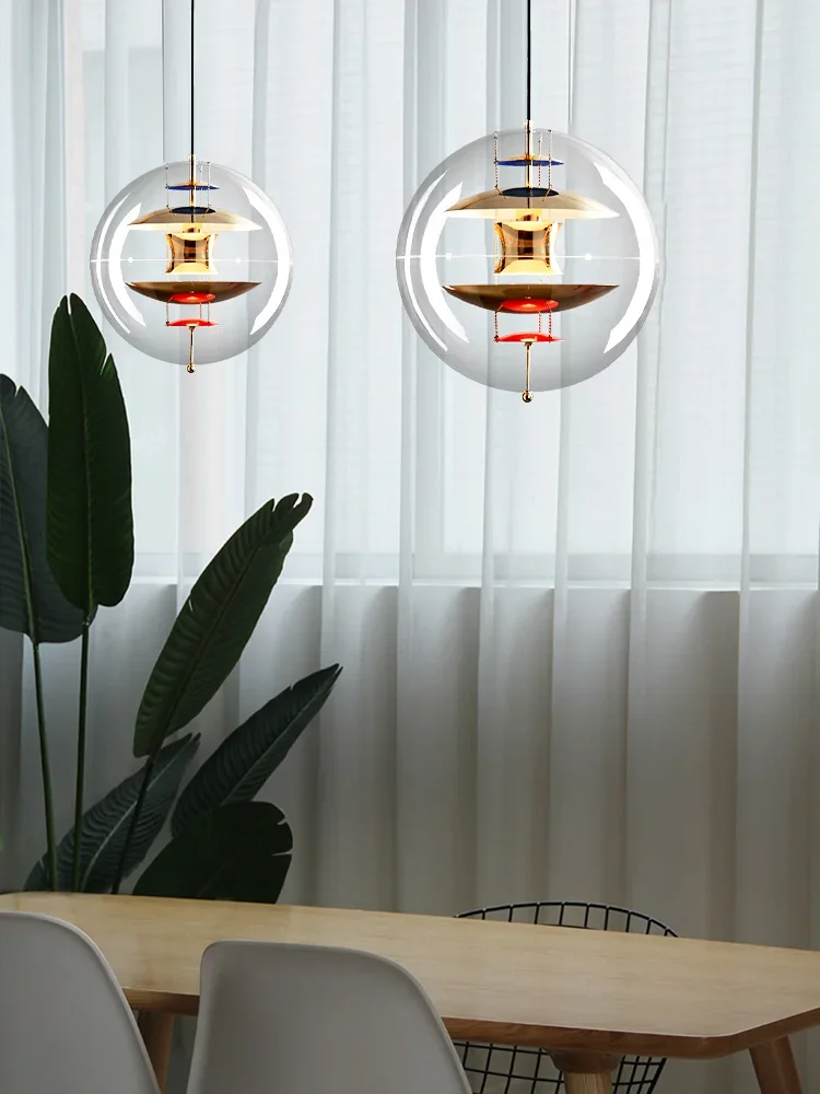 

Modern Globe Pendant Lights Nordic Planet Hanging Lamp Design Lamp Replica Dining Room Bedroom Bar Led Suspension Luminaire