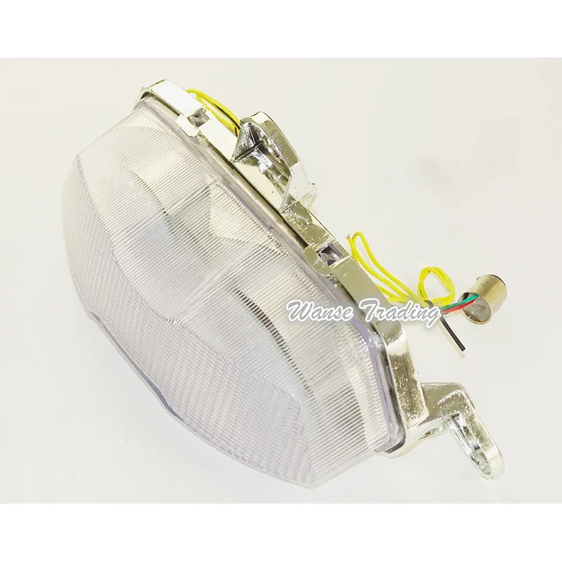 waase E-Marked задний тормозной сигнал поворота встроенный светодиодный прозрачный