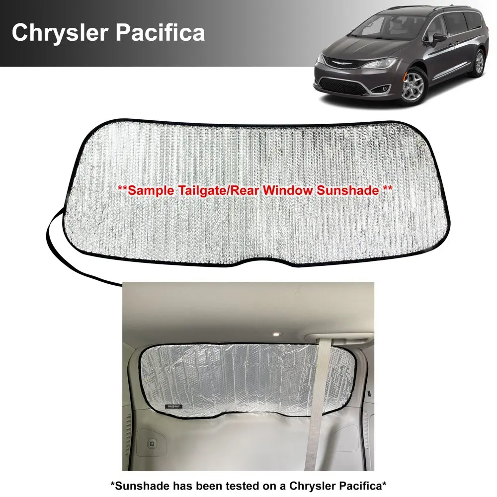 

Солнцезащитный козырек для задней двери для Chrysler 2017-2022, минивэна, автомобильный солнцезащитный козырек, солнцезащитный козырек, летнее солнцезащитное покрытие, защита для салона, лобовое стекло