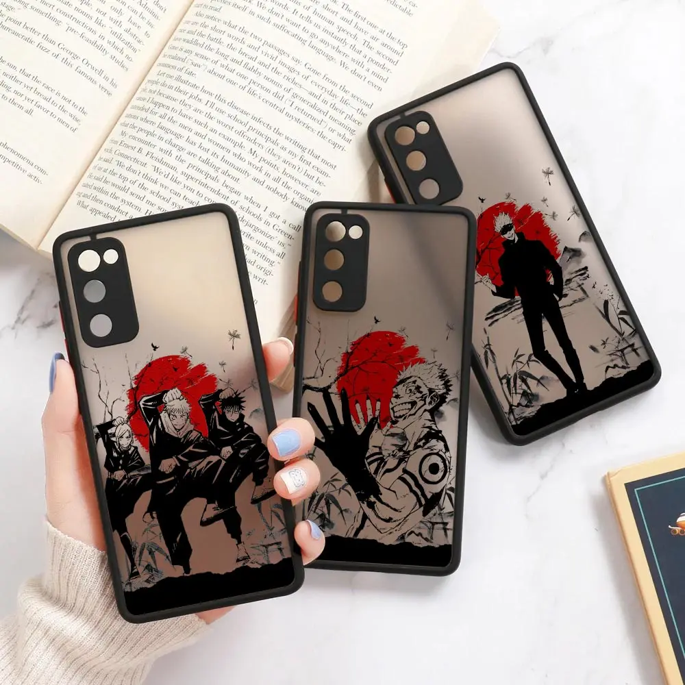 

Jujutsu Kaisen Anime A52 Case For Samsung A53 Cases A71 A51 A33 A22 A32 A12 A42 A13 Galaxy A72 A73 Matte Cover Gojo Sukuna Manga