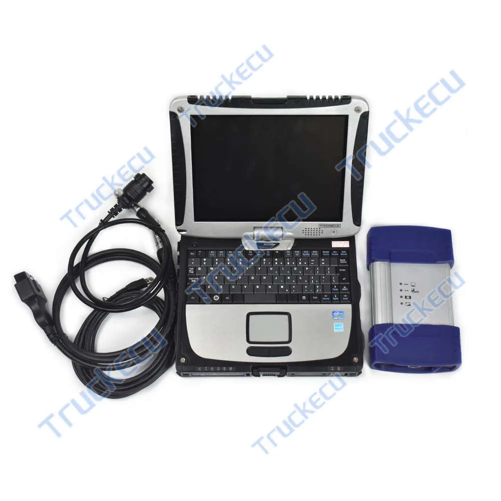 

For DAF for paccar Davie CI560 MUX FOR DAF Davie 5.6.1 for DAF Diagnostic kit for PACCAR diagnostic with Toughbook CF19 laptop