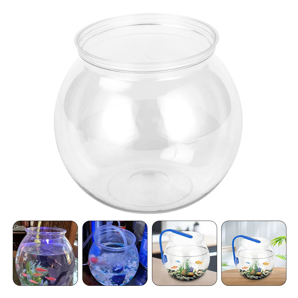 

Globe Fish Bowl Desktop Stand Aquarium Tank Transparent Aquarium Circle Vase Fish Tank Goldfish Bowls Fish Aquarium