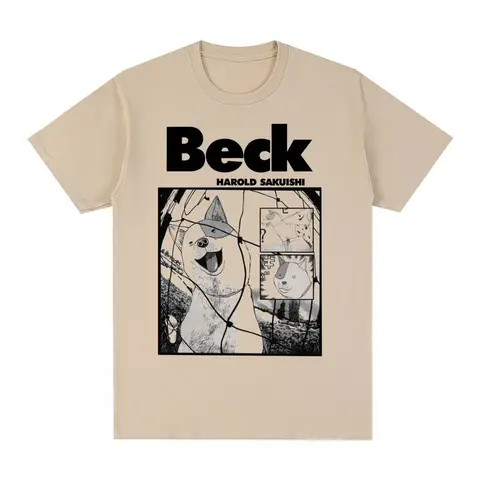 Мужская Винтажная Футболка Beck, футболка из хлопка с принтом монгольского отряда, новая футболка, женские топы