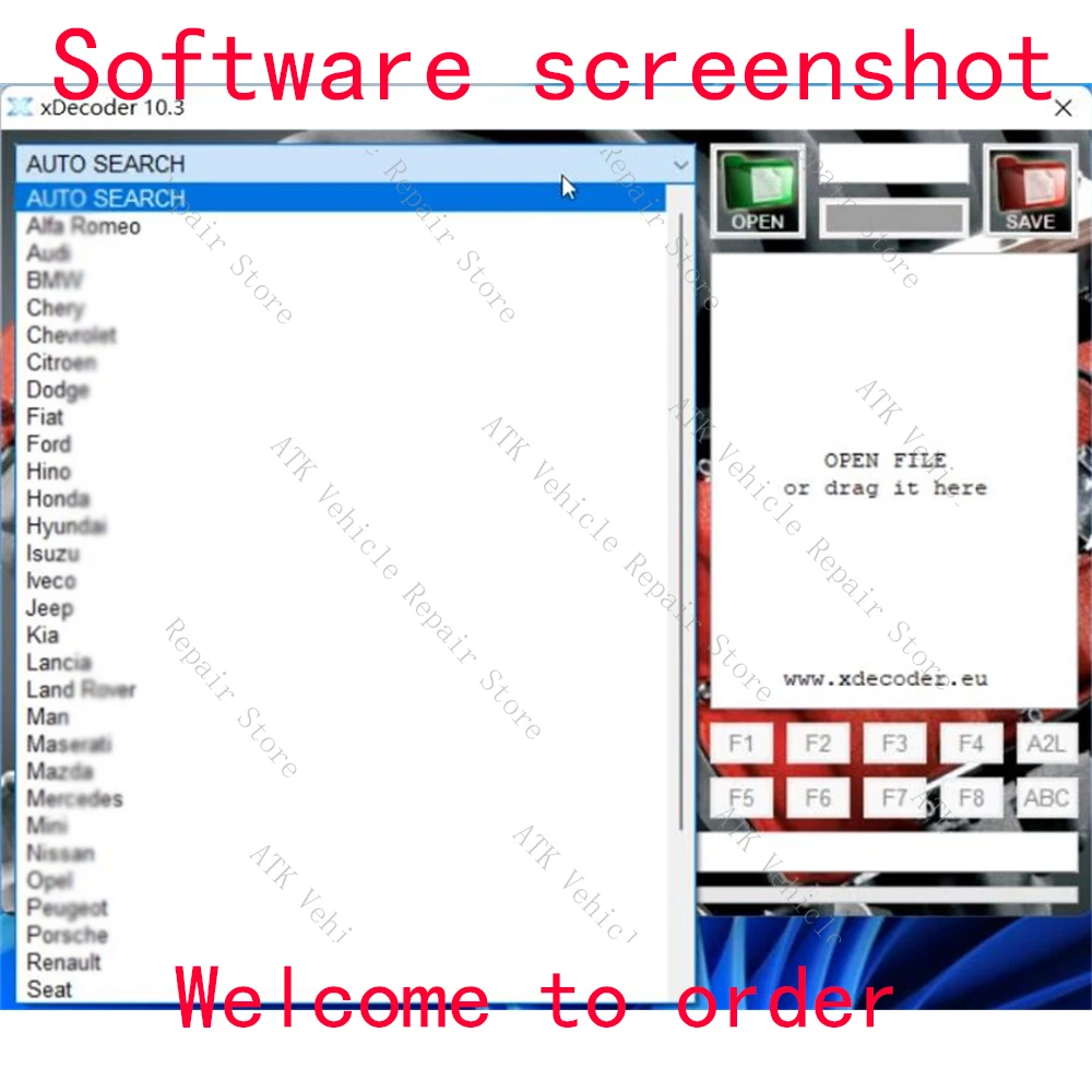 Xdecoder 10 3 с Keygen BOSCH EDC15 EDC16 EDC17 ME7 MED17 DELP DCM3.4 DCM3.5 MD1CS001