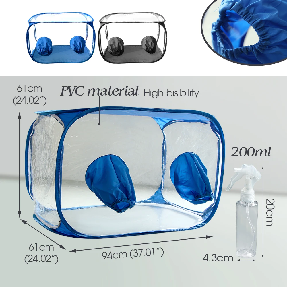 Переносная складная палатка для выращивания грибов пвх контейнер сада и