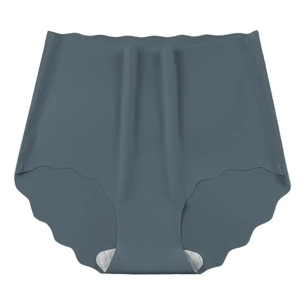 

Women Panties Seamless Breathable Ice Silk Solid Color Sexy Briefs Lady Underpants for Daily Wear