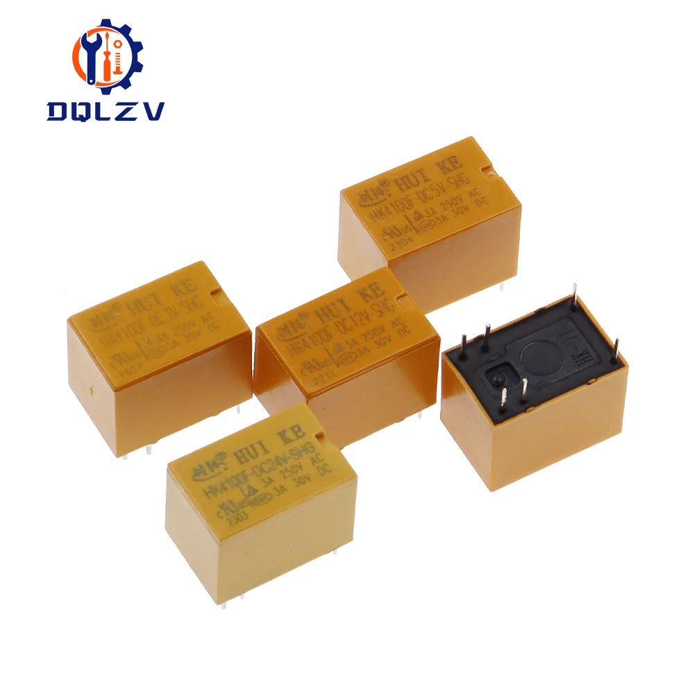 

Реле Φ 6Pin 3A 3V / 5V / 9V / 12V / 24V
