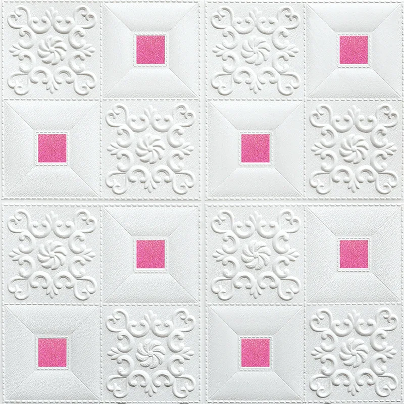 

3D Wall Brick Stickers Ceiling Sticker Roof Decor Foam Stereo Waterproof DIY TV Background Wallpaper Decoration Sticker