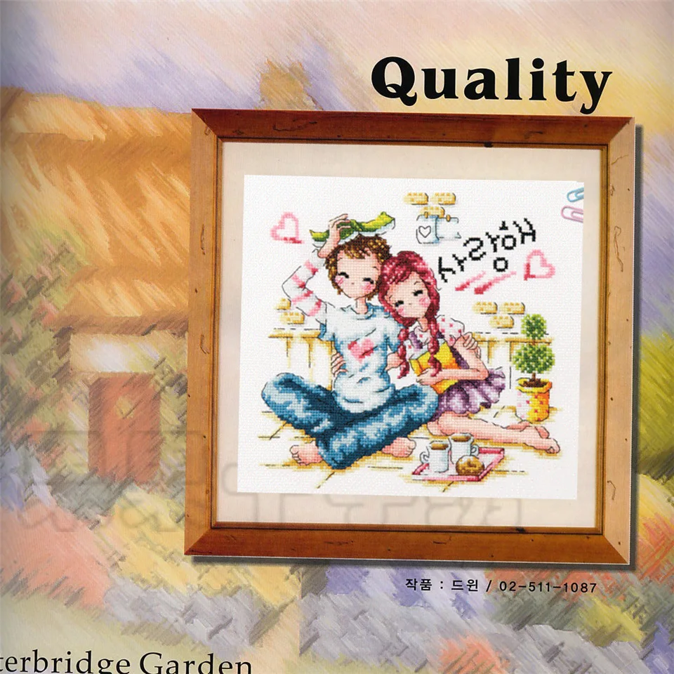 

Cross Stitch Set Chinese Cross-stitch Kit Embroidery Needlework Craft Packages Cotton Fabric Floss New Designs EmbroiderySO364