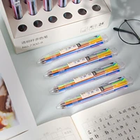 12pcslot the basic office fashion brief mutiple colors ballpoint pen 0 7mm school reading meeting record writing supply