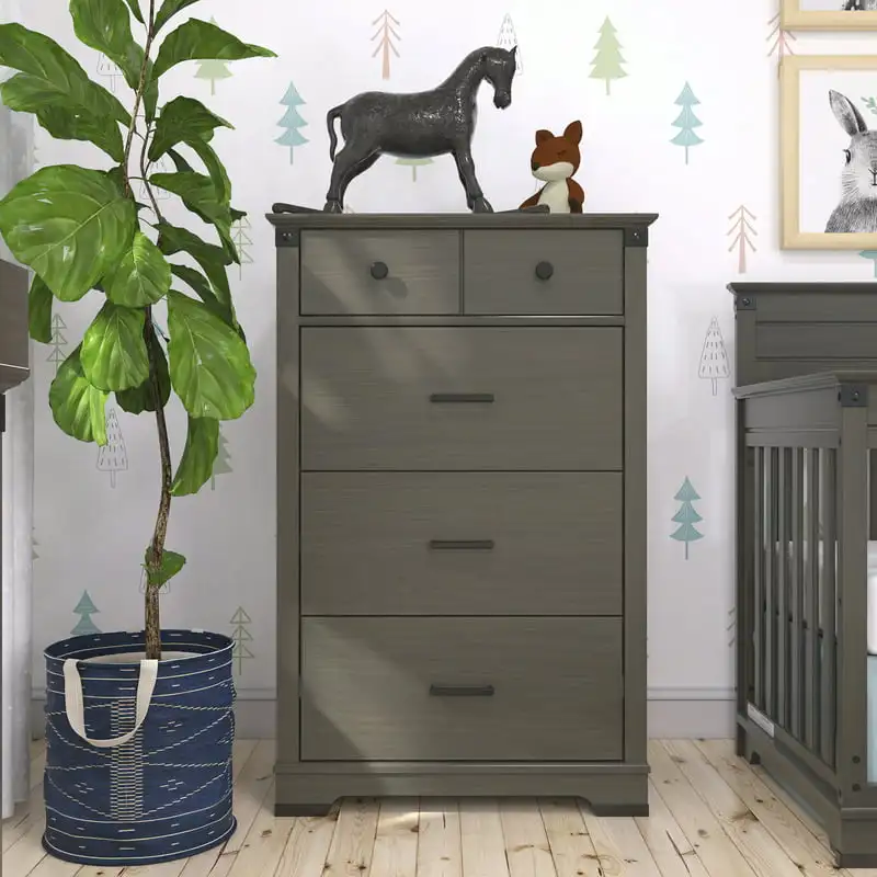 

Redmond 4 Drawer Chest, Dapper Gray