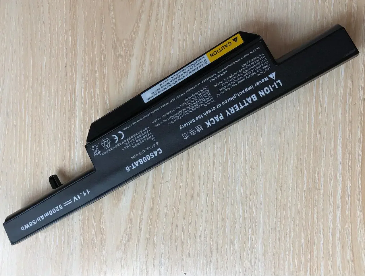 C4500BAT-6 C4500BAT 6 Аккумулятор для ноутбука Clevo C4500 C4500Q 5200 мАч BAT-B5105M C4100 58WH ячеек