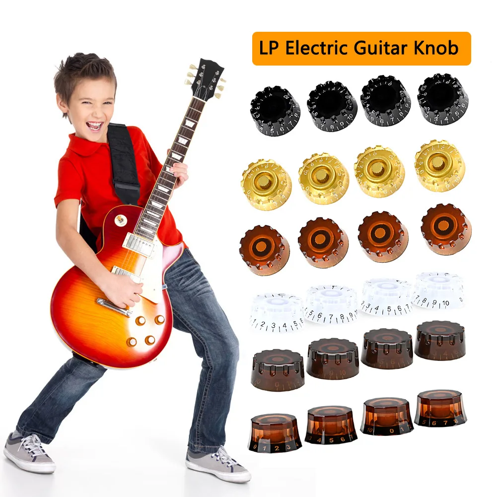 

Акриловая регулятор громкости тона, кнопка управления скоростью, отображение номера, регулятор громкости гитары, верхняя шляпа, запчасти д...