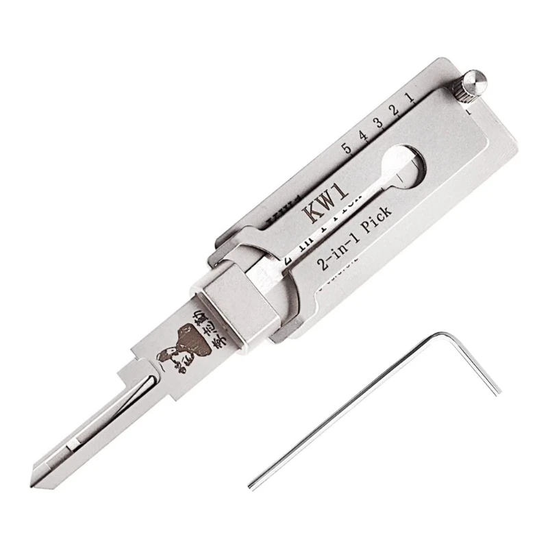 

Слесарные инструменты Lishi 2 в 1 KW1 для домашних дверей, замков G2AB