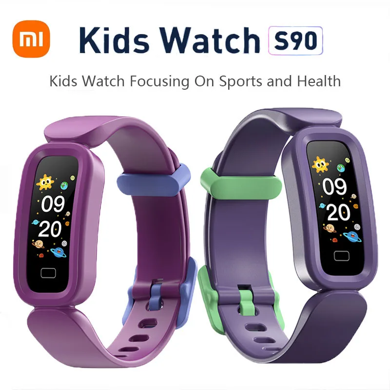 

Смарт-часы Xiaomi Детские с будильником, пульсометром и шагомером