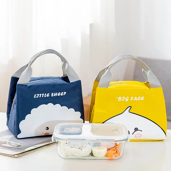 

Portable Cartoon Thermal Insulation Bag For Students High-Quality Oxford Cloth For Students School Camping
