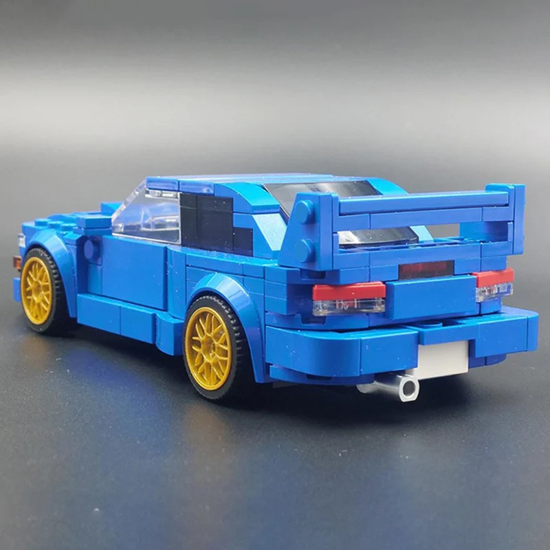 Модель гоночного автомобиля MOC из строительных блоков WRX STI 22D, модульный конструктор для раллийных гонок, технологичный набор для сборки, детские праздничные подарки, игрушки-конструкторы (art.: 3920dac802aca) - 3920dac802aca