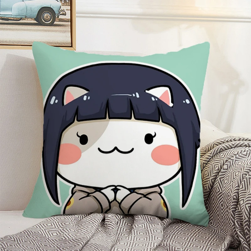 

N-narutoes Decorative Cushion Cover 45x45cm Throw Pillow Covers for Bed Pillows Sofa Cushions Fall Decor Pillowcase 45x45 Body
