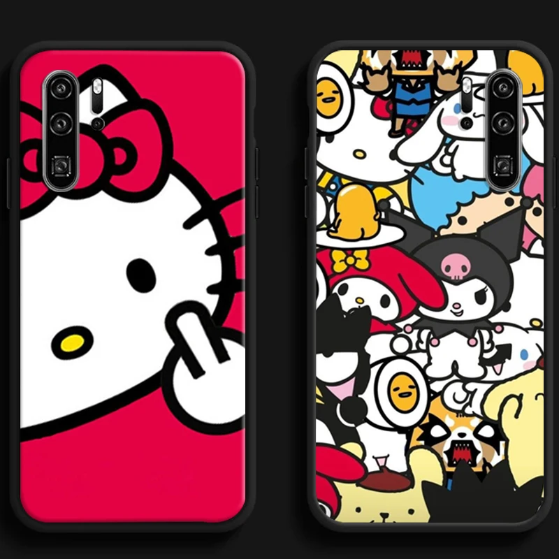 

TAKARA TOMY Hello Kitty Phone Cases For Huawei Honor Y6 Y7 2019 Y9 2018 Y9 Prime 2019 Y9 2019 Y9A Cases Carcasa Funda Coque