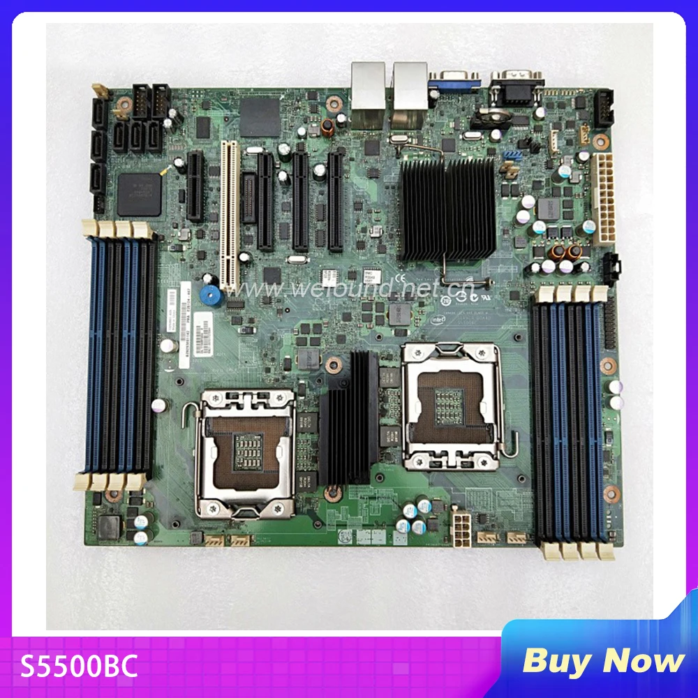 

Server Motherboard For Intel S5500BC LGA 1366 S5500 X5570 System Board Fully Tested