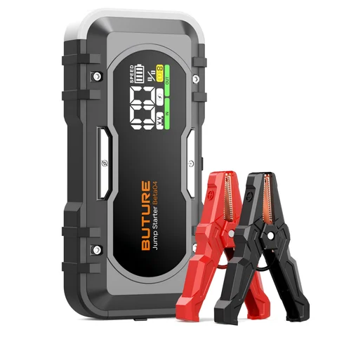 BUTURE Power Bank 6000A Jump Starter Портативное зарядное устройство Автомобильный усилитель 12 В Автоматическое пусковое устройство Аварийный автомобильный аккумулятор Стартер