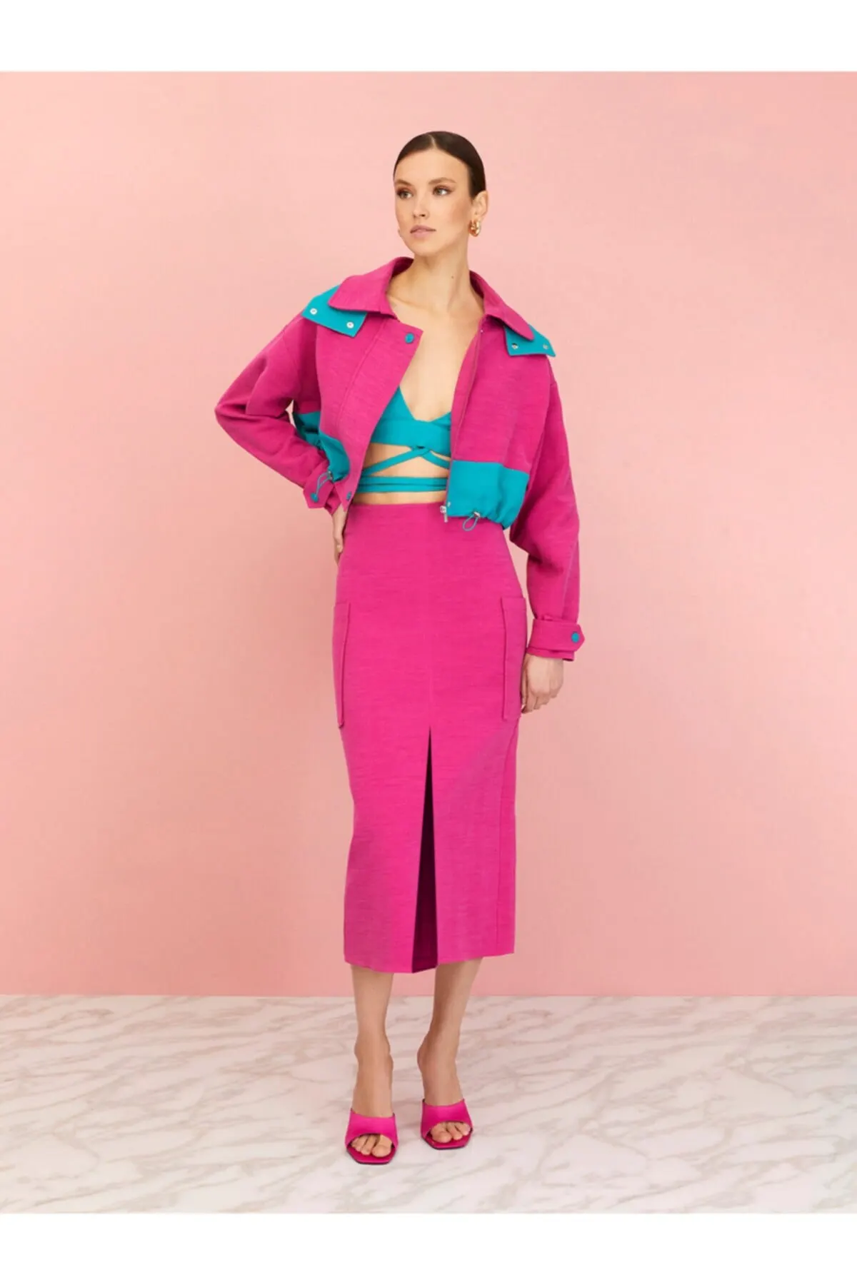 

Women's Skirt High Waist Pencil Skirt Summer Cute Style Empire Slim Folds Above Knee Sexy Mini Skirts