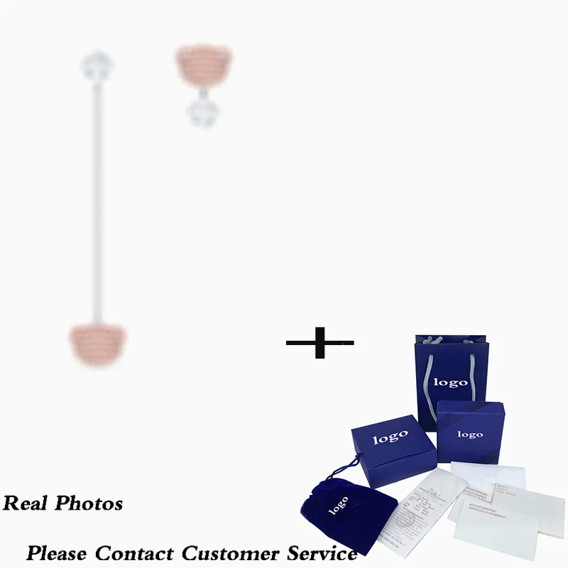 

Новые модные роскошные серьги с розовым медведем, изысканные украшения в стиле ретро, романтический подарок для девушки на День святого Валентина или день рождения