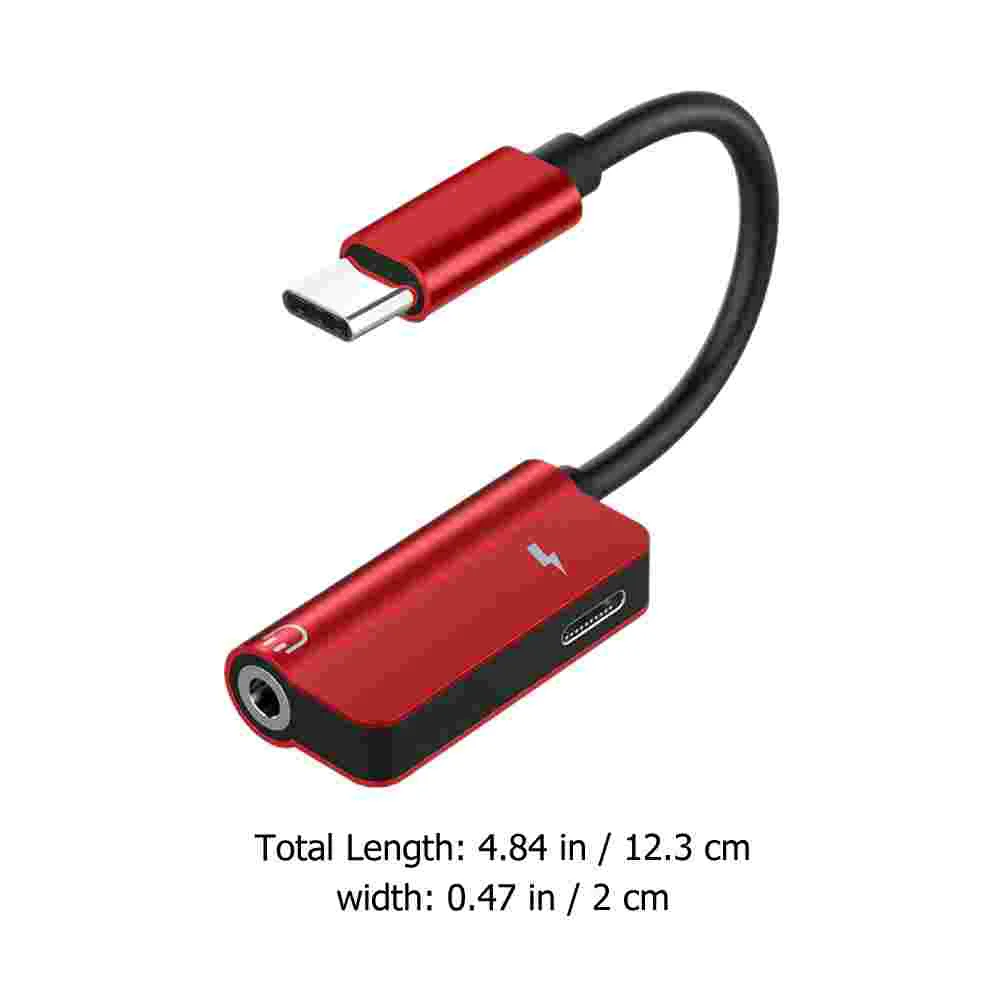 Аудиокабель-адаптер Type-C Внешние наушники из сплава Телефоны Наушники Практичные