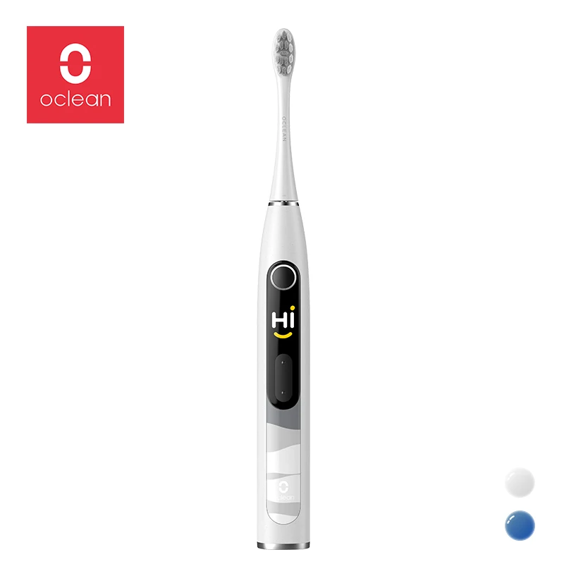 

Oclean X10 Smart Sonic Electric Toothbrush Set IPX7 Ultrasound Dental Whitener Rechargeable Automatic Ultrasonic Teethbrush Kit