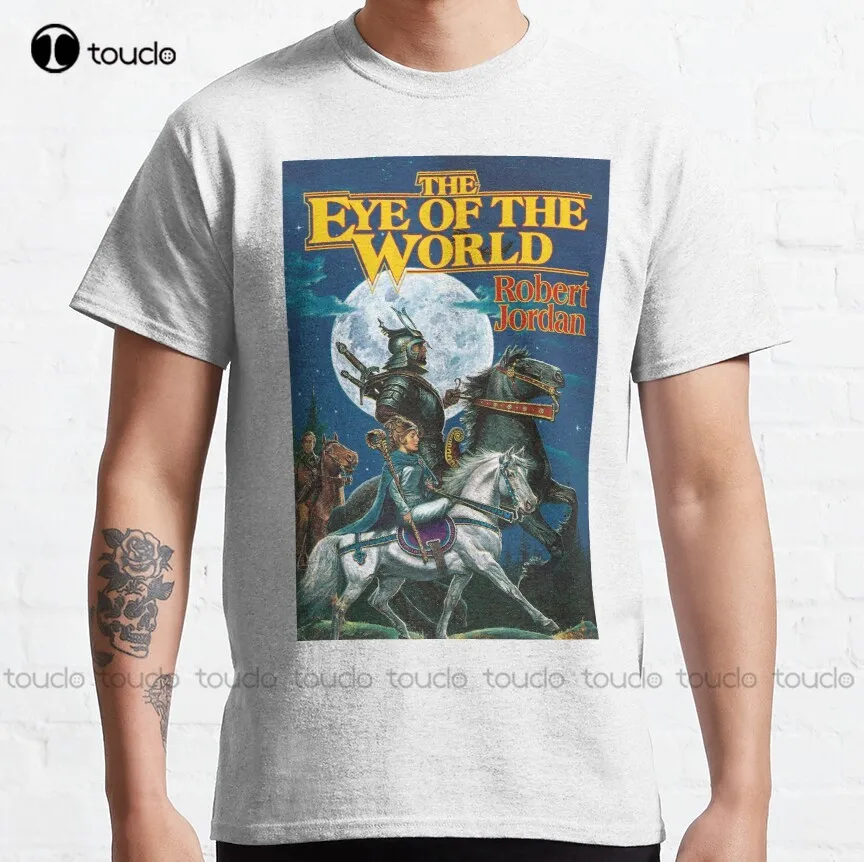 Классическая футболка The Eye Of World Book One Wheel Time винтажные футболки для женщин