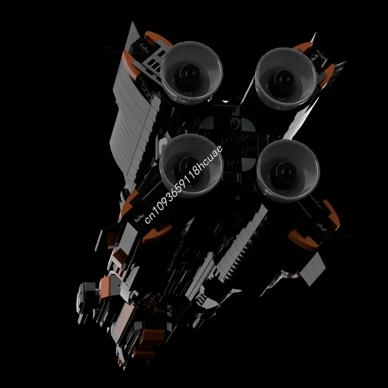 1904 шт. MOC MCRN Donnager 1:900 Космическая серия Модель Строительный блок Diy Творческая