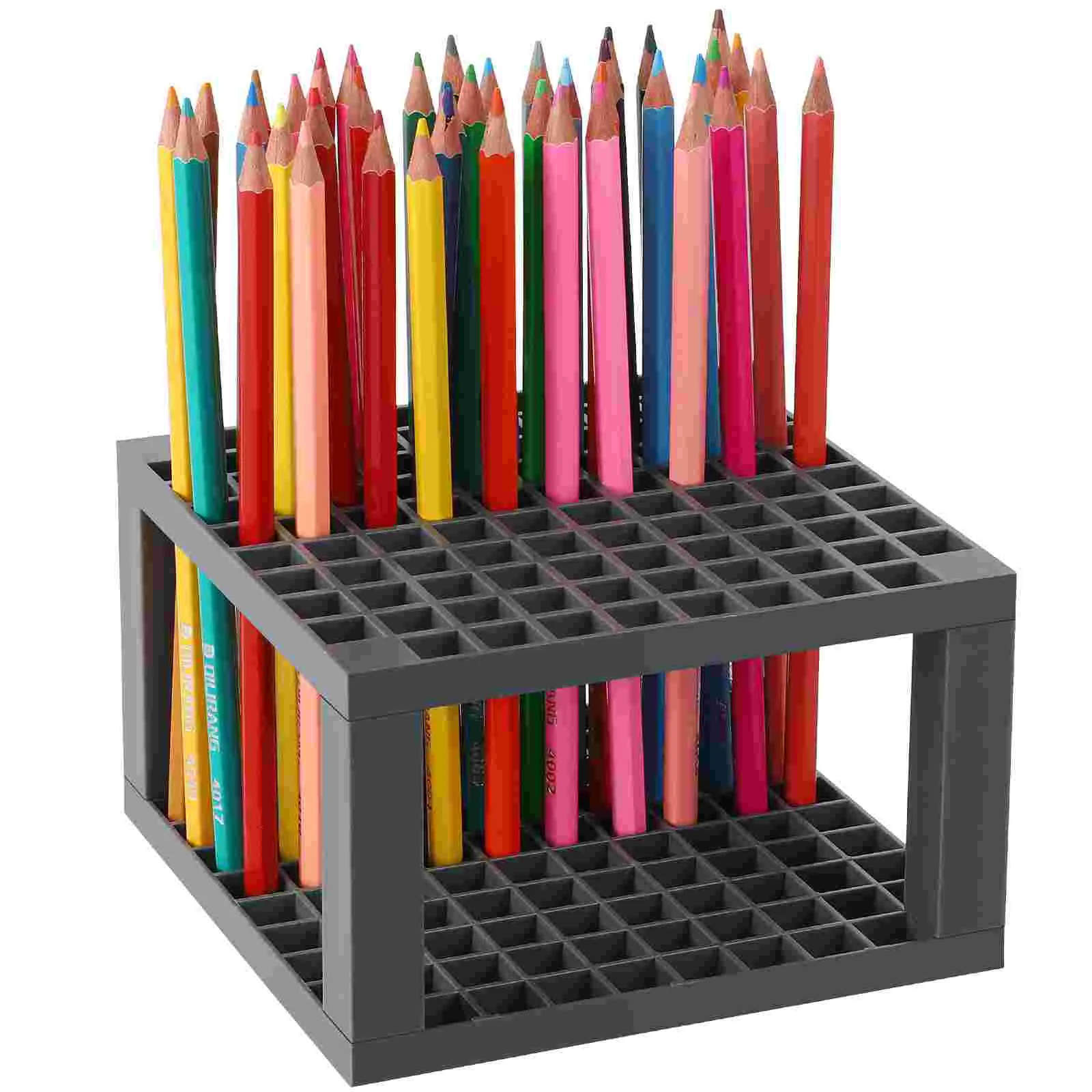 

Brush Holders Organizers Make Organiser Case Crayons Storage Painters Desk Top Shelf