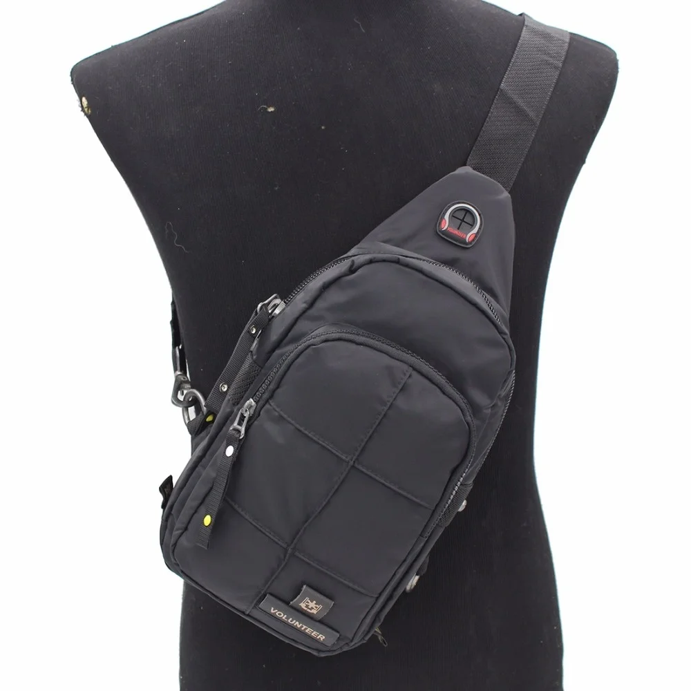 High Quality Men Oxford Chest Cross Body Bags Daypack Designer Sling Shoulder Bag Casual Waterproof Single Backpack Rucksack
