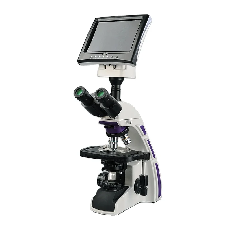 

SY-B129T Digital Microscope LCD Digital Biological Microscope Price for Laboratory