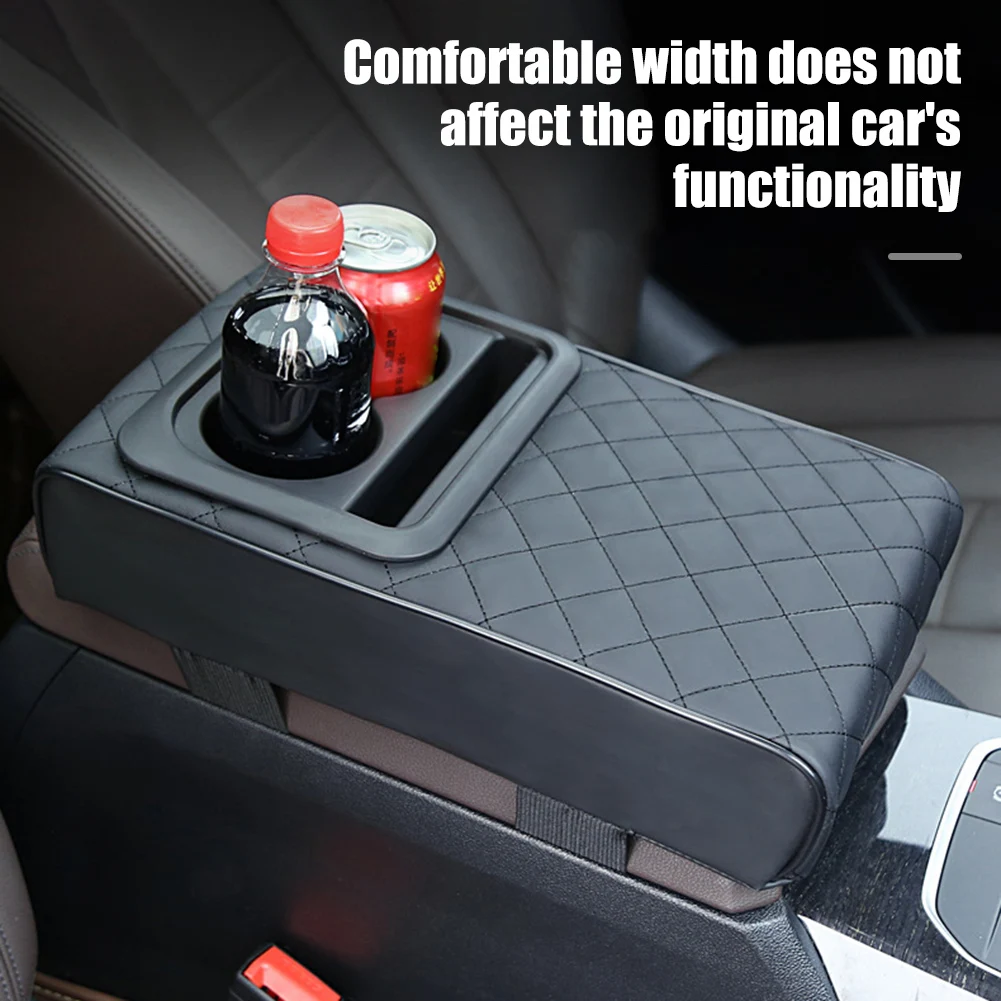 1 шт. подушка для подлокотника центральной консоли автомобиля с 2 держателями