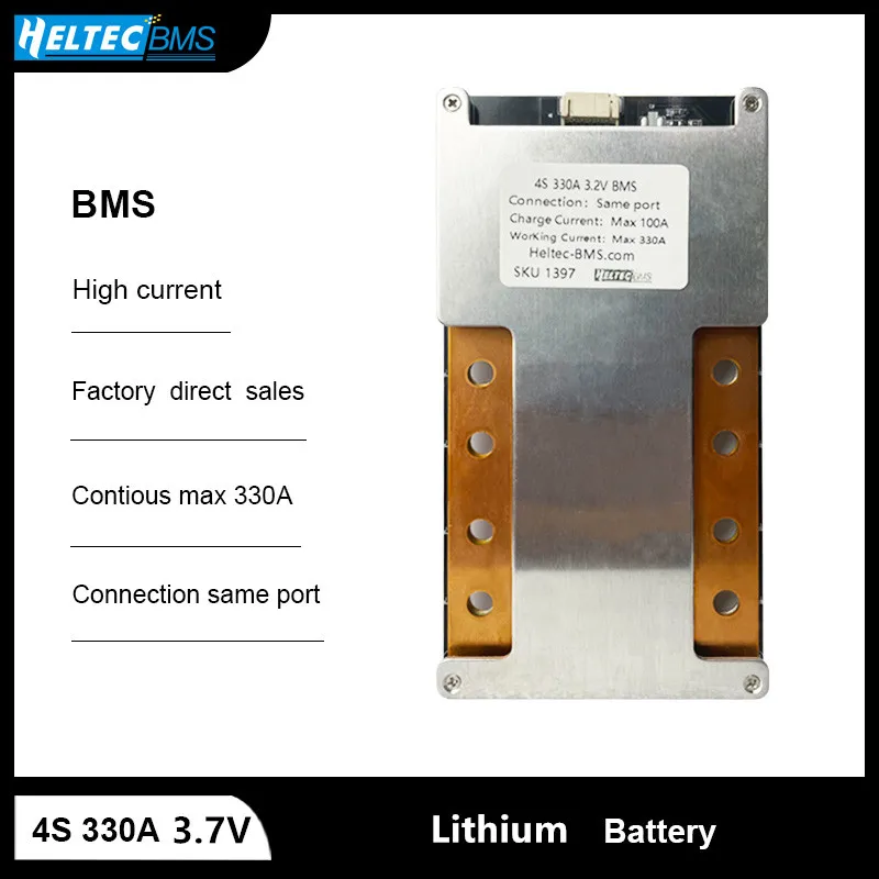 Оптом Heltec BMS 3S фотобаланс 80A 300A 330A 12,6 V/16,8 V Защитная плата батареи li-ion /12V автомобильный старт/RV/хранение энергии