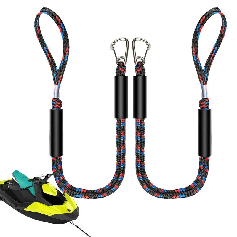 

2 шт., растягивающийся швартовный канат, 4 фута