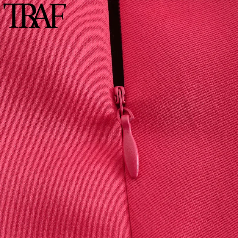 Шорты-бермуды женские плиссированные с завышенной талией и молнией сзади |