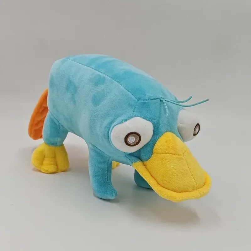 Blue Perry Platypus Плюшевая Игрушка 25 См Аниме Мягкая Кукла Фигурки Утки Для Мальчиков И