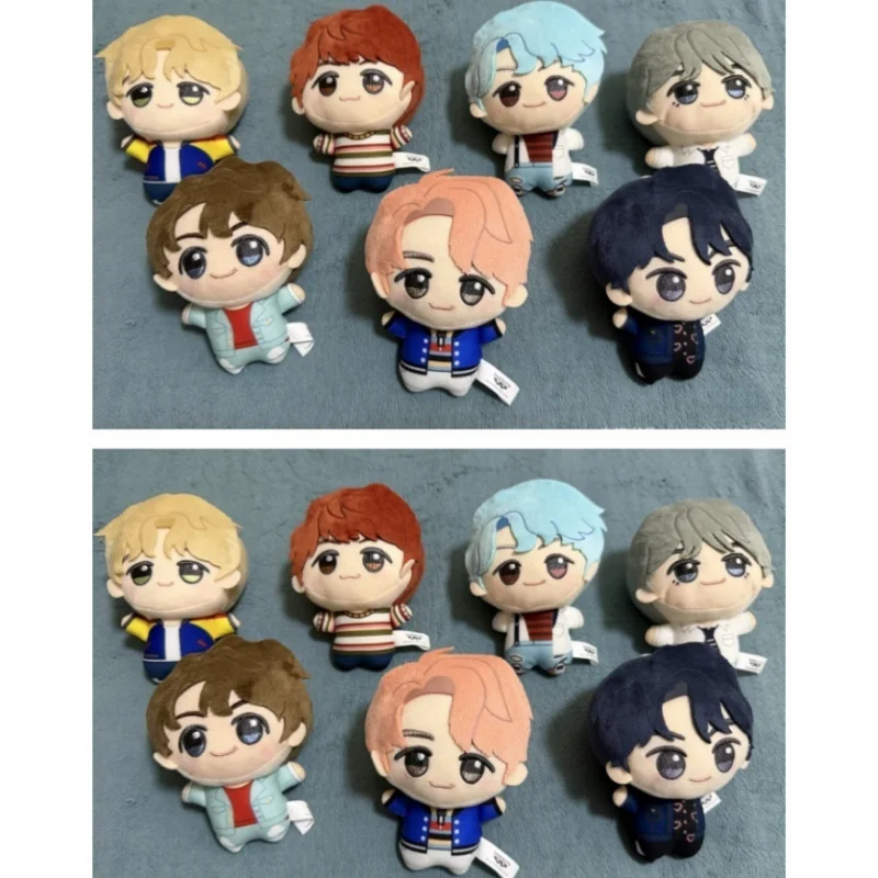 Набор плюшевых брелоков BANDAI TinyTAN DNA Vol 1 и Vol 2: Чиби-куклы-подвески для сумок с K-Pop айдолами, милый коллекционный подарок для фанатов (art.: 3920d9ffbfbec) - 3920d9ffbfbec